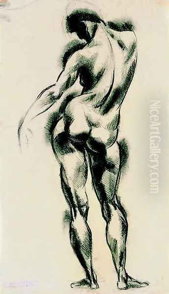 Nude Standing c. 1920 - view 1