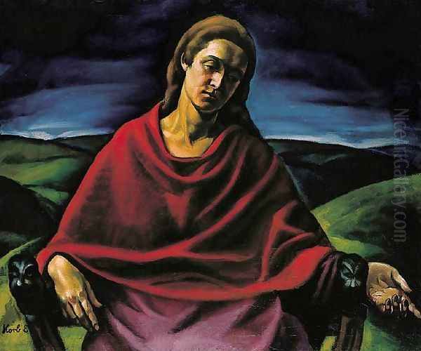 Seated Woman c. 1921 - view 1