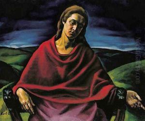 Seated Woman c. 1921 by Erzsebet Korb