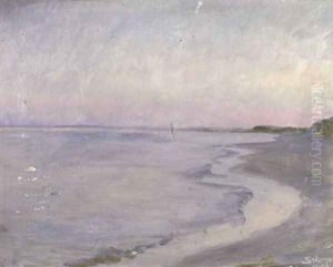 A Coastal Scene by Peder Severin Kroyer