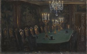 Interior by Peder Severin Kroyer