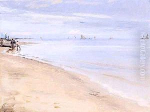 Playa de Skagen 2 by Peder Severin Kroyer