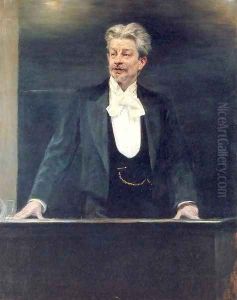 George Brandes by Peder Severin Kroyer