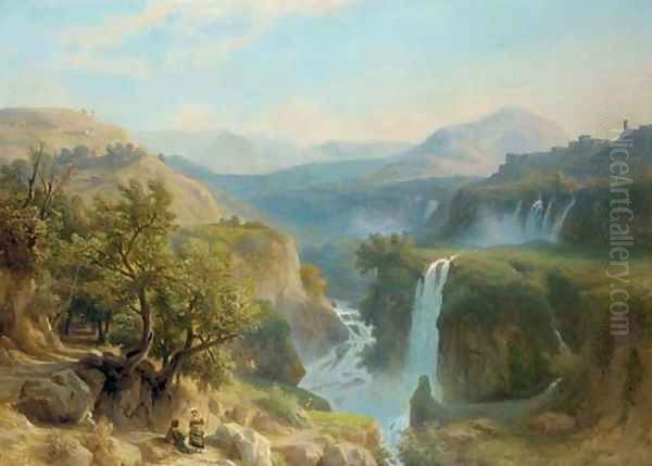 Cascades at Tivoli - view 1