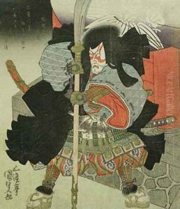 The Actor Ichikawa Danjuro VII as a Samurai Warrior