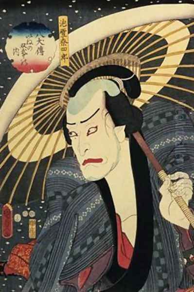 The actor Ichikawa Danjuro VII - view 1