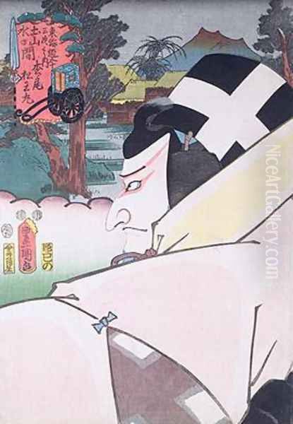 Matsumoto Koshiro V in the role of Matsuomaru - view 1