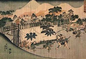 The Soga Brothers killing Ten Enemies