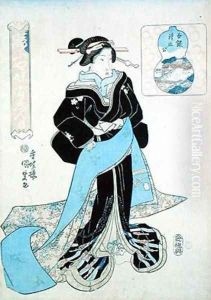 Portrait of a Lady 2 by Utagawa Kunisada