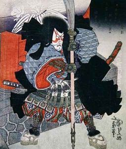 Ichkawa Danjuro VII as Kagekiyo in Kagekiyo