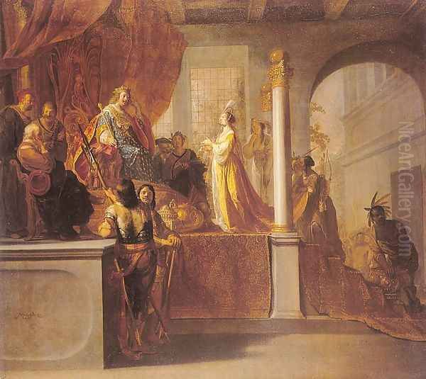 The Queen of Sheba Before Solomon - view 1