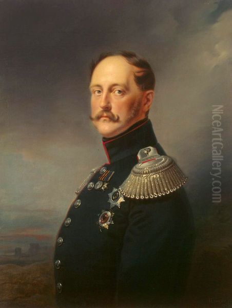 Portrait of Emperor Nicholas I - view 1