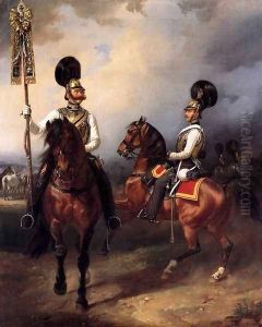 Two Cuirassiers from the Regiment of Czar Nicholas I