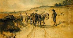 On the Moorland by Hermann Kauffmann