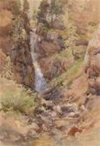 Wasserfall by Edward Theodore Compton