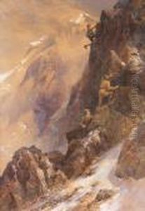 Felspartie Am Lyskamm by Edward Theodore Compton