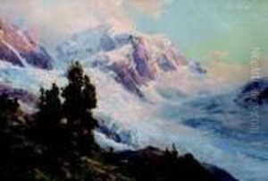 Monte Piz Roseg by Edward Theodore Compton