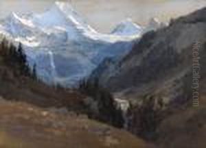 The Schmadribach Falls by Edward Theodore Compton