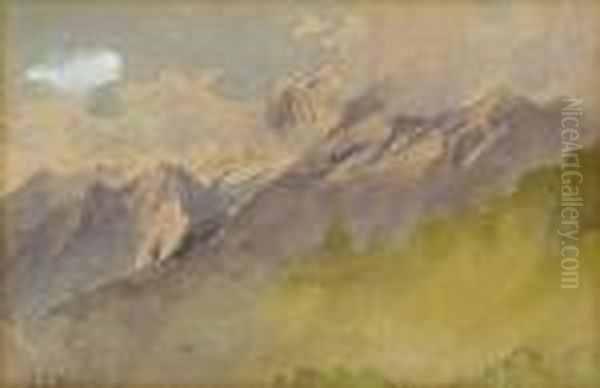 Gebirgslandschaft. - view 1