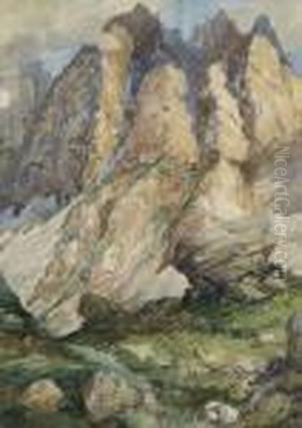 Gebirgslandschaft. - view 1