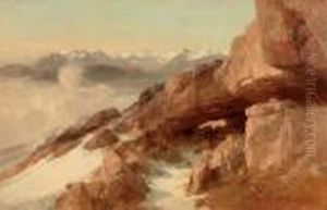 White Mountain Tops by Edward Theodore Compton