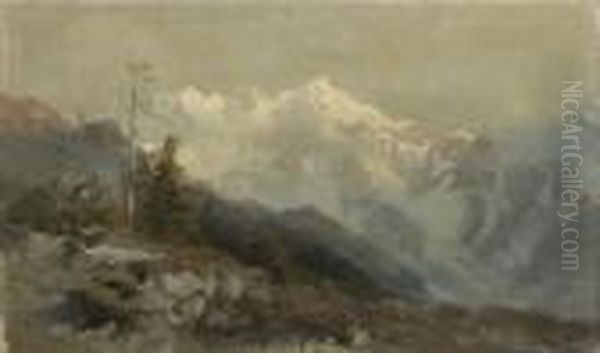 Hochgebirgslandschaft. - view 1