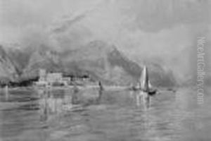 Die Isola Bella Im Gardasee. by Edward Theodore Compton