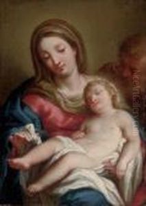 The Holy Family by Sebastiano Conca