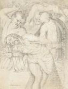 Die Geisselung Christi. by Sebastiano Conca