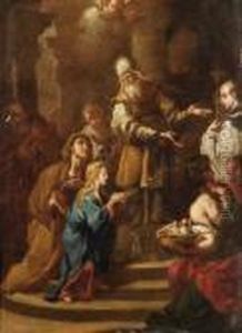Presentazione Di Offerte Al Tempio by Sebastiano Conca