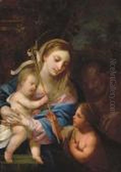 The Holy Family With Saint John The Baptist - view 1