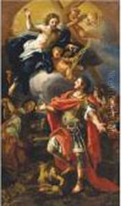 Christ Appearing To A Roman Soldier Christ Appearing To A Roman Soldier