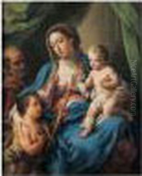 La Sainte Famille Avec Le Petit Saint Jean-baptiste - view 1