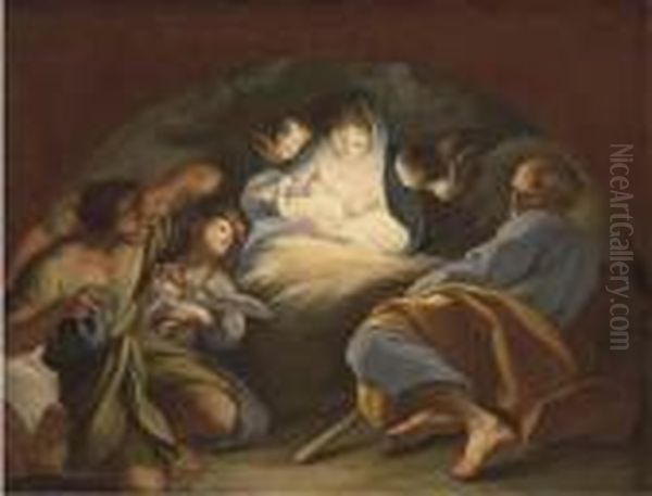 The Adoration Of The Shepherds, In A Feigned Arch - view 1