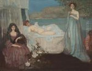 Reve Diurne (day Dream) (also Knownas; The Land Of Dreams, And, Ladies On A Terrace) by Charles Edward Conder