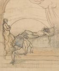 The Three Graces by Charles Edward Conder