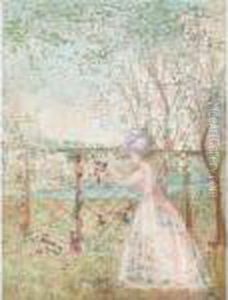 The Trellis; The Orchard by Charles Edward Conder