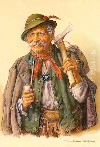 Woodcutters, Mountaineers and Hunters - view 1