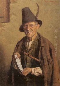 Tyrolean Musicians by Peter Kraemer