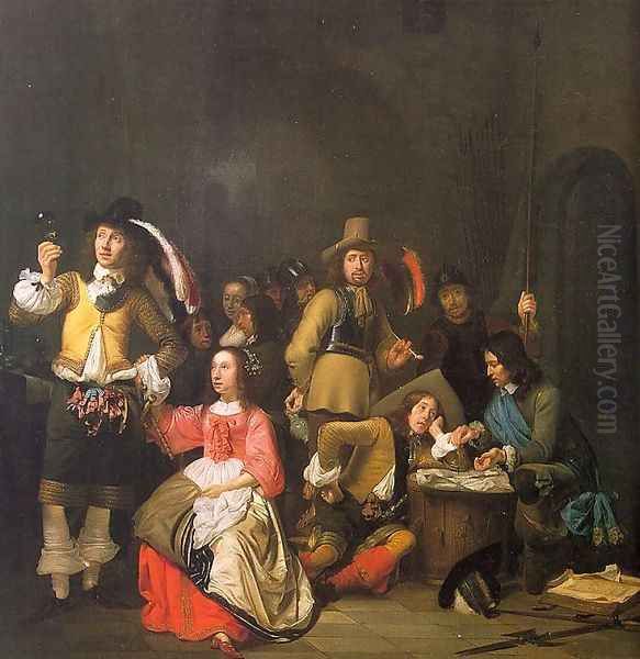 Company of Soldiers 1640s - view 1