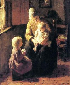 Minding the Baby by Jacob Simon Hendrik Kever