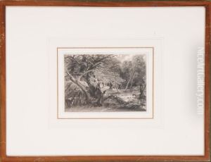 Jacques And The Wounded Stag by John Constable