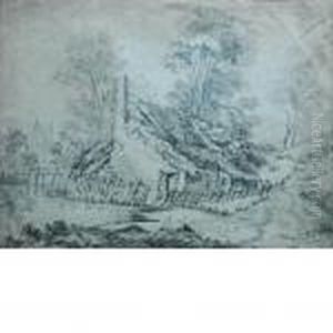 Thatched Cottage by John Constable