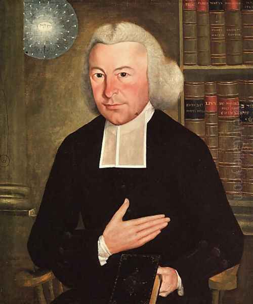 Portrait of Ezra Stiles 1770-71 - view 1