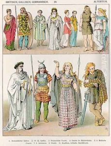 Dress of the Britons Gauls and Germans