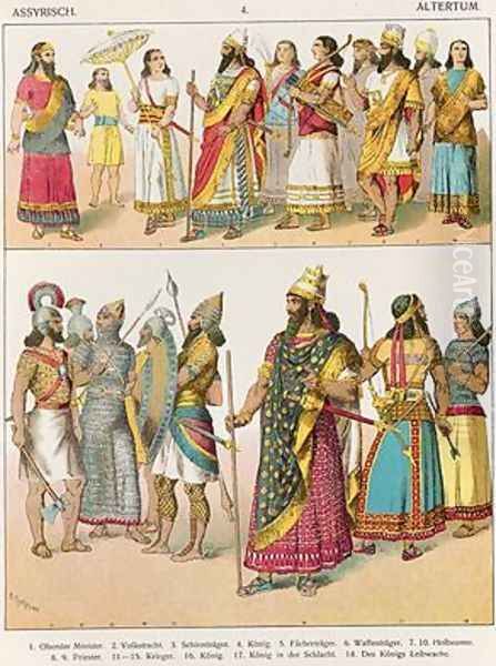 Assyrian Dress - view 1