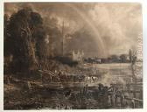 Constable, Ra
The Rainbow, Salisbury Cathedral - view 1