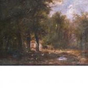 Landscape With Cottage by John Constable