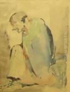 Man Talking To Himself by John Constable