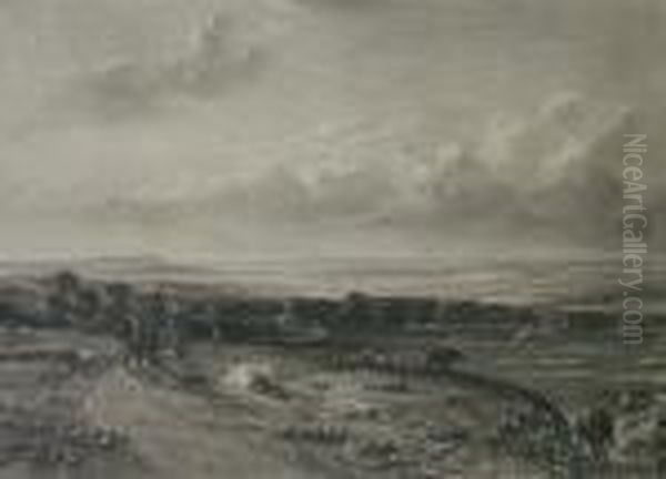 Salisbury Plain; The Lock At Flatford Mill - view 1